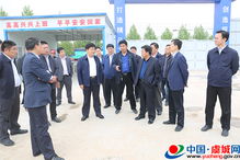 县长白超实地调研城建等重点项目建设